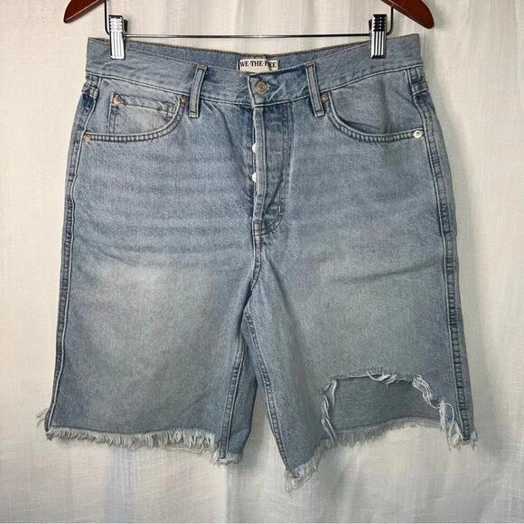 Free People Pants - Free People We The Free 90's Short Mid Rise Jean Shorts